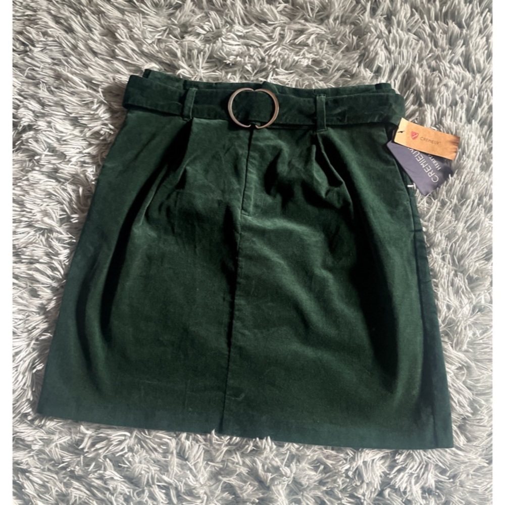 Wilma Velvet Skirt - Picture 2 of 6